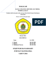 Makalah Strategi Pembelajaran Matematika