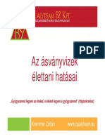 Az Ásványvizek Élettani Hatásai PDF