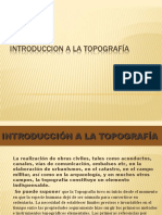 Tema 1 Introduccion A La Topografia