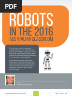 Robots in The 2016 Australian Classroom