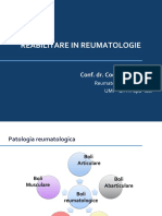 REABILITARE IN REUMATOLOGIE - Recuperarea în Poliartrita Reumatoidă</b