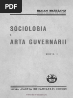 Traian Braileanu-Sociologia Si Arta Guvernarii PDF