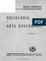 Traian Braileanu-Sociologia Si Arta Guvernarii PDF
