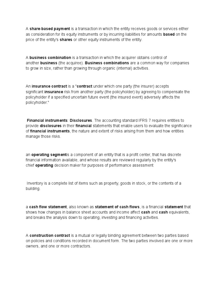 IAS 1 Insurance Employee Benefits