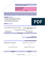 calgary paper company overhead variances