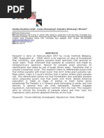 Download Keanekaragaman Jenis Parasit Pada Tumbuhan  by desta  SN349583820 doc pdf