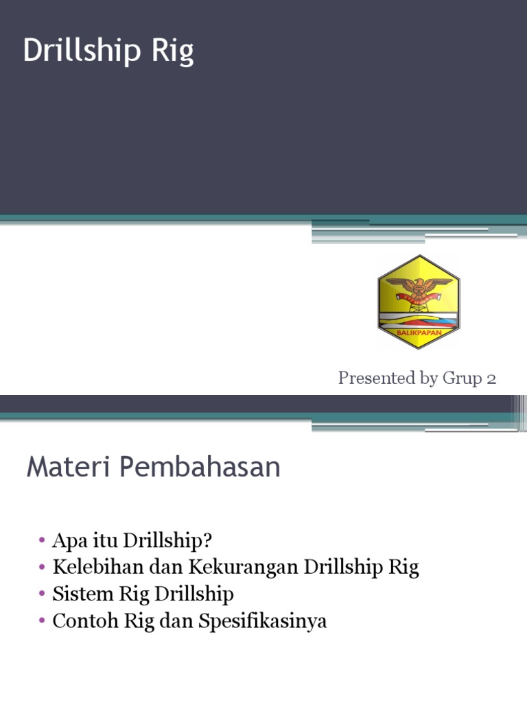 3735 Drillship Rig | PDF