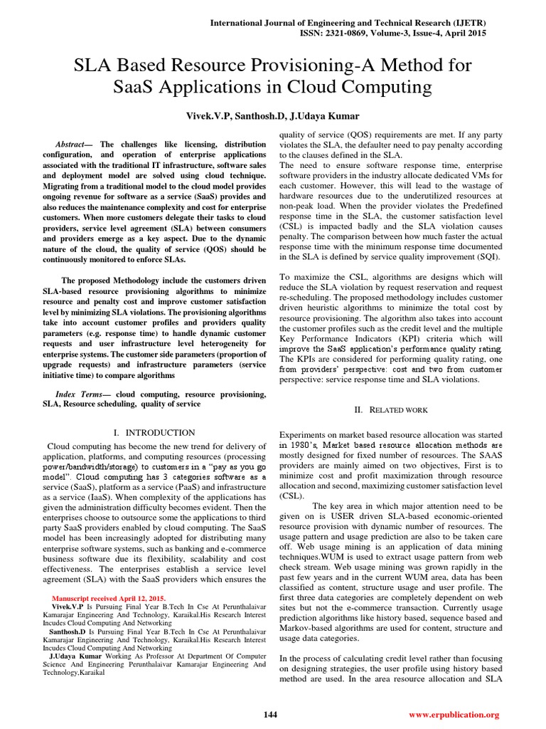 Ijetr031903 pdf software as a service cloud computing