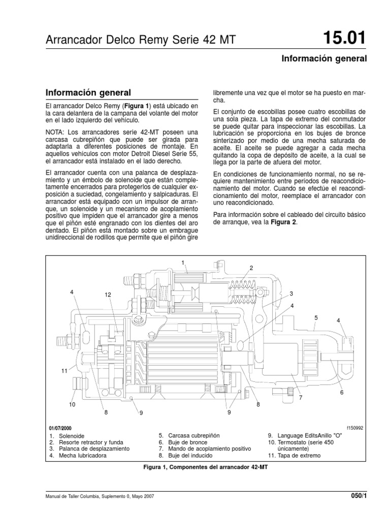 Motor De Arranque Delco Remy Remanufacturado Para Packard 1946-1953 #1108008 2J25 6V