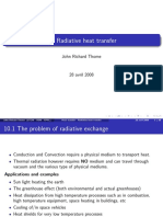 Radiative Heat Transfer: John Richard Thome