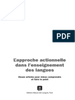 Approche Avant Propos PDF