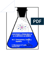 Termodinámica y cuestiones de química olímpica