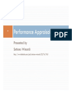Objectives of Performance Appraisal PDF