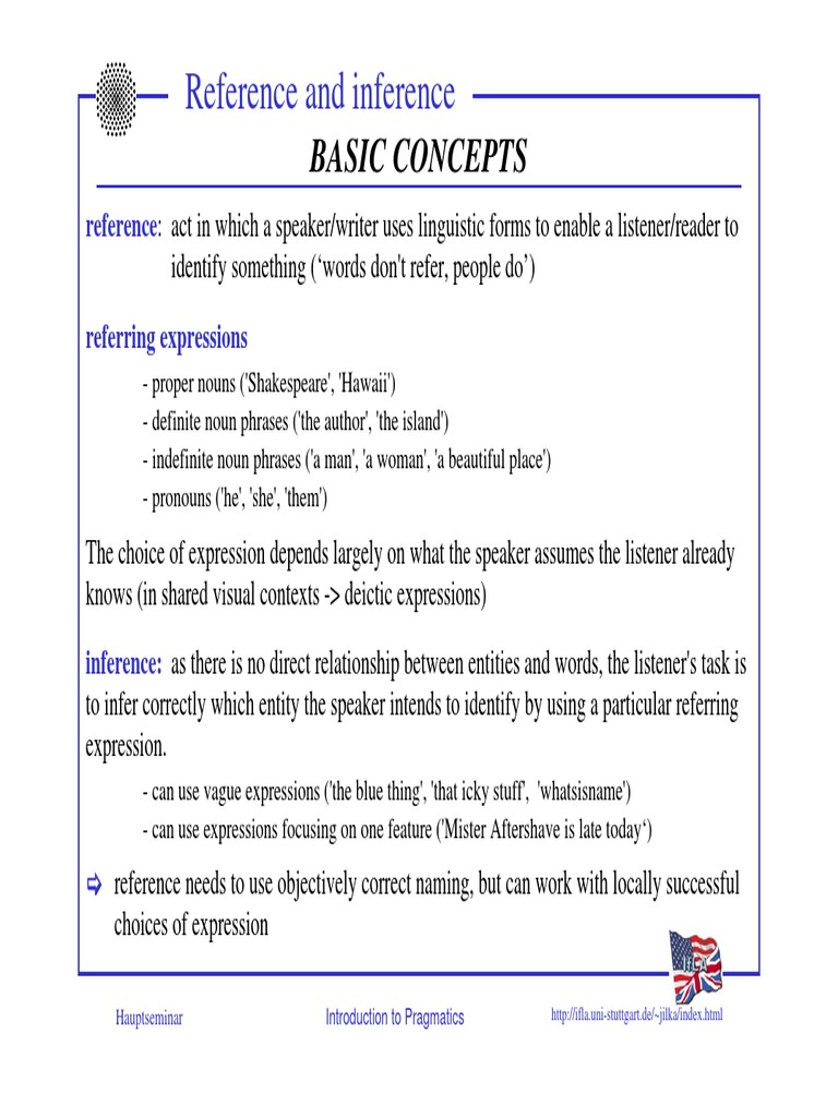 3 Reference and Inference PDF | PDF
