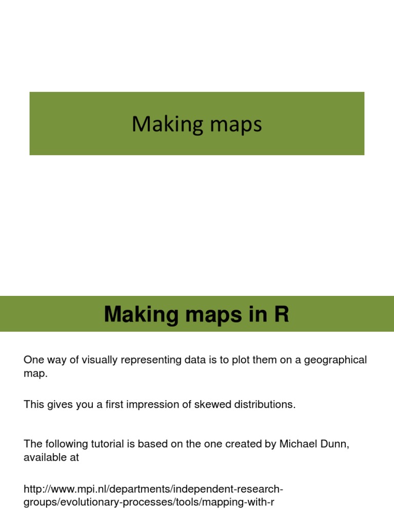 R Maps | PDF | Map | Parameter (Computer Programming)