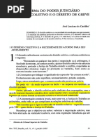 02. a Reforma Do Poder Judiciário - O Dissídio Coletivo e o Direito de Greve