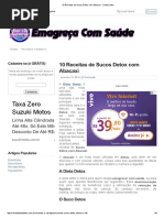 10 Receitas de Sucos Detox Com Abacaxi - Dieta Detox