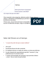 Tema 3 Valor Dinero en El Tiempo