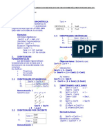 Identidades Trigonometricas Ejercicios Resueltos de Trigonometria Preuniversitaria en PDF