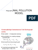 Regional Pollution Model