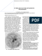 Dóhle Bodies in The Leucocytes of Patients With Burns: J. Clin. Path. (1955), 8, 324