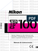 Nikon F100 - Manual de Usuario