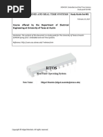 Ee445M: Embedded and Real Time Systems: Study Guide Set #01