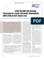 Skin Grafts Provide Durable End-Bearing Coverage For Lower-Extremity Amputations With Critical Soft Tissue Loss