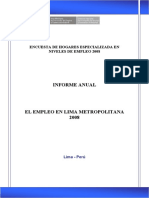 Informe Anual Del Empleo2008 PDF