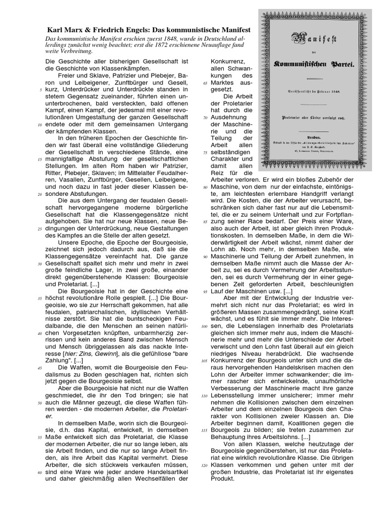 05 Kommunistisches Manifest Text PDF PDF