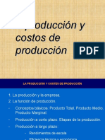 La Produccion y Costos de Produccion