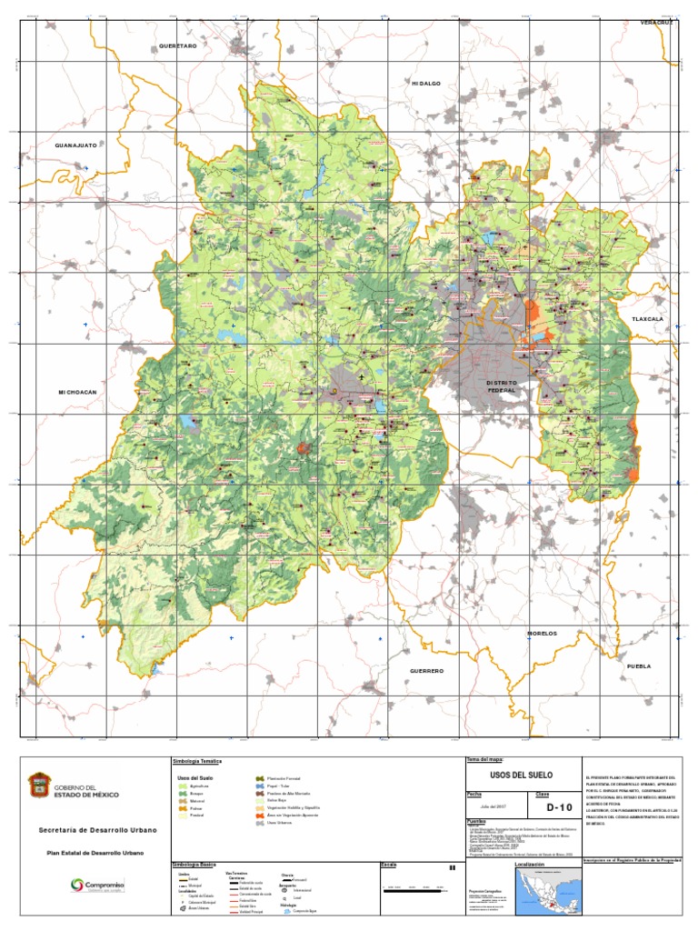 D 10 Usos De Suelo Pdf Política De México México