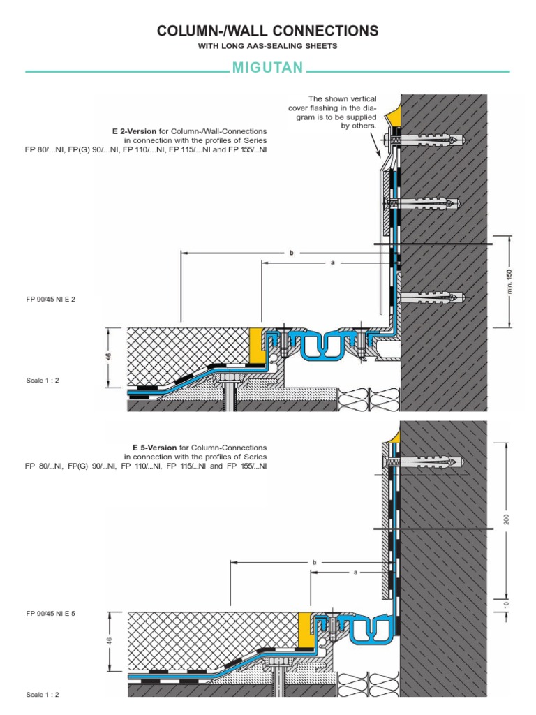 Column Wall Connections | PDF | Nature
