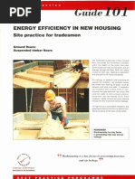 GPG101 Energy Efficiency in New Housing Site Practice For Tradesmen Ground Floors Suspended Timber Floors (1993 Rep 1997) PDF