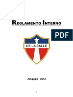 Reglamento Colegio La Salle Arequipa 2012