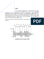 Amplitude Shift Key:: Amplitude Modulation Digital Data Amplitude Carrier Wave