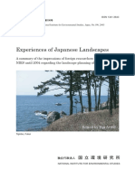 Experiences of Japanese Landscapes