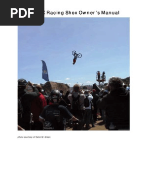 2008 Fox Shox Manual