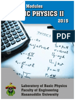 Moduls of Basic Physics Laboratory PDF