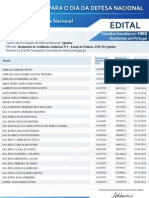 Dia da Defesa Nacional 2010 - Lista de Convocados da freguesia de Belas