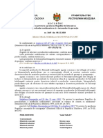 H O T Ă R Î R E Cu Privire La Aprobarea Regulilor de Înlocuire A Produselor Nealimentare Şi A Termenelor de Garanţie