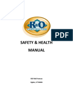 Safety & Health Manual: 933 Wall Avenue Ogden, UT 84404