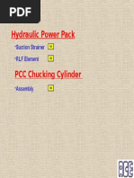 Hydraulic Power Pack: - Suction Strainer - RLF Element