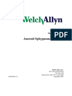 Esfigmomanômetro Aneróide Manual - WelchAllyn (Manual de Serviço) PDF