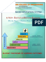 Outcome Based Education System: B.TECH - Electrical and Electronics Engineering