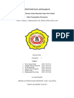 Penyusunan Anggaran: Makalah Disusun Untuk Memenuhi Tugas Mata Kuliah Sistim Pengendalian Manajemen