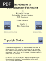 Thin Film Deposition Processes | PDF | Epitaxy | Chemical Vapor Deposition