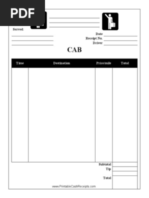 Cab Receipt (1)
