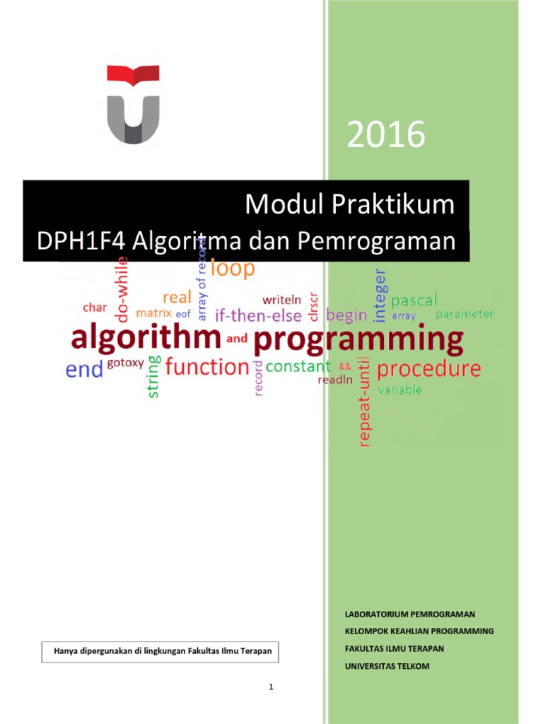 Modul Praktikum Algoritma dan Pemrograman | PDF