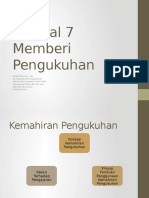 Tutorial 7 Memberi Pengukuhan